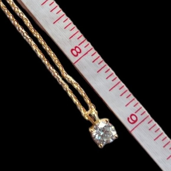 1 Carat Moissanite Necklace - Picture 7 of 12